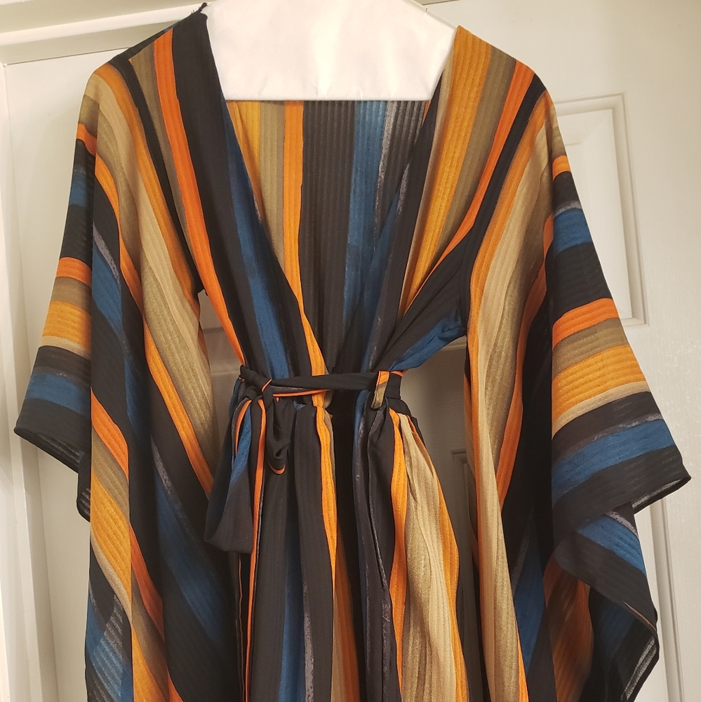 Stripe Dress great for Thanksgiving dinner